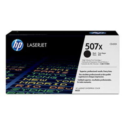 Immagine di TONER NERO HP 507X LASERJET ENTERPRISE 500 COLOR M551N ALTA CAPACITA' [CE400X]