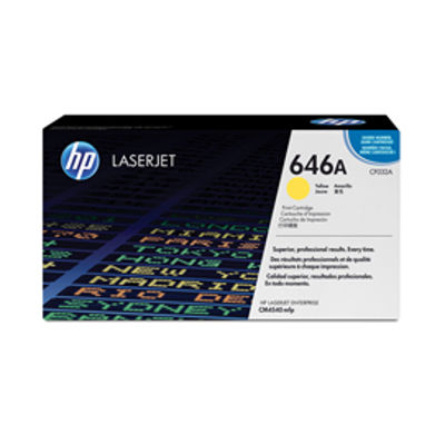 Immagine di Hp - Toner - 646A - Giallo - CF032A - 12.500 pag [CF032A]