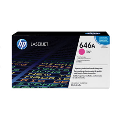 Immagine di Hp - Toner - 646A - Magenta - CF033A - 12.500 pag [CF033A]