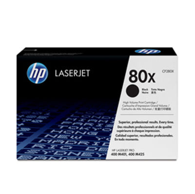 Immagine di HP 80X BLACK LASERJET TONER CARTRIDGE [CF280X]