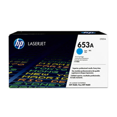 Immagine di Hp - Toner - 653A - Ciano - CF321A - 16.500 pag [CF321A]