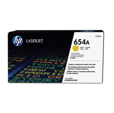 Immagine di Hp - Toner - 654A - Giallo - CF332A - 15.000 pag [CF332A]