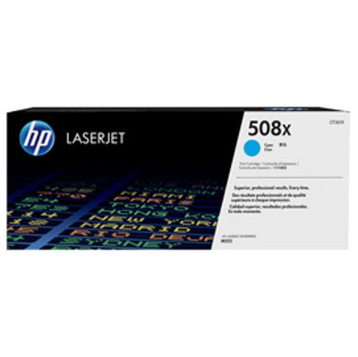 Immagine di Hp - Toner - 508X - Ciano - CF361X - 9.500 pag [CF361X]