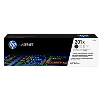 Immagine di HP 201X TONER CARTRIDGE NERO LASER JET SERIE M252/M277 ALTA CAPACITA [CF400X]