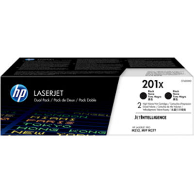 Immagine di Hp - Confezione 2 Toner - 201X - Nero - CF400XD - 2.800 pag cad [CF400XD]