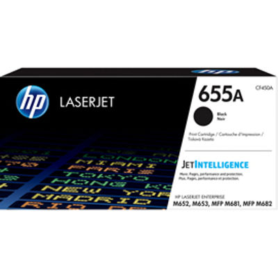 Immagine di Hp - Toner - 655A - Nero - CF450A - 12.500 pag [CF450A]