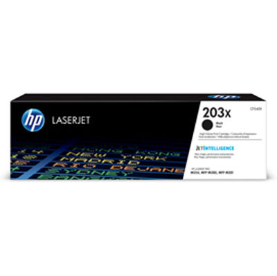 Immagine di Cartuccia toner nero originale ad alta capacita' LaserJet HP 203X_3.200PAG [CF540X]