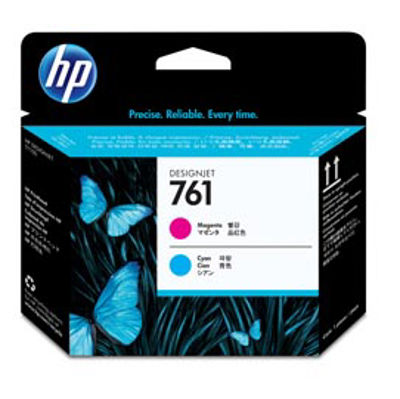 Immagine di Hp - Testina - 761 - Magenta / Ciano - CH646A - 400 pag [CH646A]