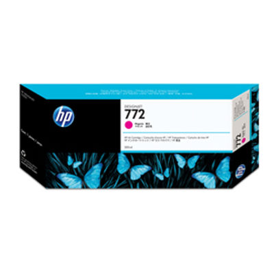 Immagine di CARTUCCIA D'INCHIOSTRO DESIGNJET HP 772 DA 300 ML MAGENTA [CN629A]