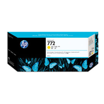 Immagine di CARTUCCIA D'INCHIOSTRO DESIGNJET HP 772 DA 300 ML GIALLO [CN630A]