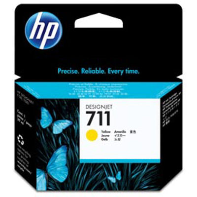 Immagine di CARTUCCIA D'INCHIOSTRO HP 711 DA 29 ML GIALLO [CZ132A]