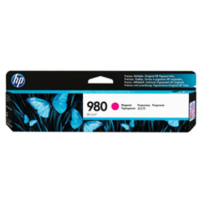 Immagine di Hp - Cartuccia ink - 980 - Magenta - D8J08A - 6.600 pag [D8J08A]