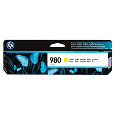 Immagine di Hp - Cartuccia ink - 980 - Giallo - D8J09A - 6.600 pag [D8J09A]