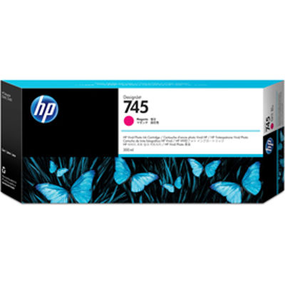 Immagine di Hp - Cartuccia ink - 745 - Magenta - F9K01A - 300ml [F9K01A]