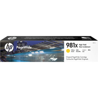 Immagine di HP - toner - L0R11A - n. 981x, giallo, pagewide, 10 000 pagine [L0R11A]