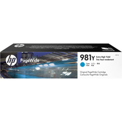 Immagine di HP - toner - L0R13A - n. 981y, ciano, pagewide, 16 000 pagine [L0R13A]