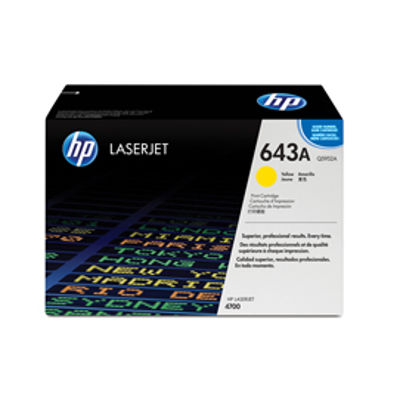 Immagine di Hp - Toner - 643A - Giallo - Q5952A - 10.000 pag [Q5952A]