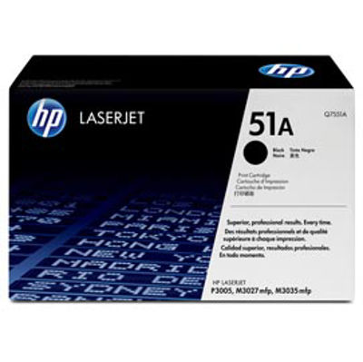 Immagine di Hp - Toner - 51A - Nero - Q7551A - 6.500 pag [Q7551A]