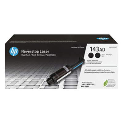 Immagine di Hp - Conf. 2 pezzi Kit di ricarica Toner - 143AD - Nero - W1143AD - 2.500 pag [W1143AD]