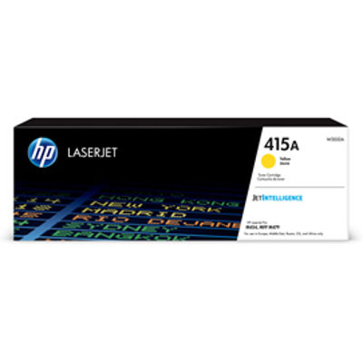 Immagine di Cartuccia toner - Giallo - 415A per HP Color LaserJet Pro M 454 Series/ Pro M 454 dn - W2032A [W2032A]