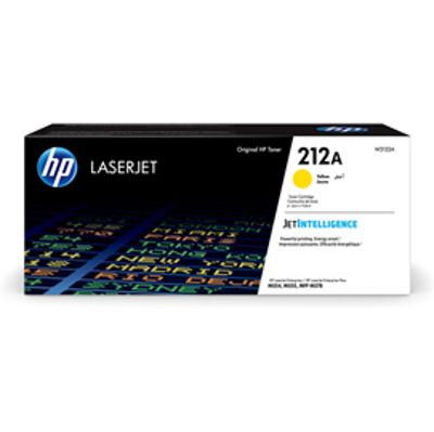 Immagine di Cartuccia Toner Giallo 212A per Hp Laser Jet Enterprise M554-M555-MFP M578 Serie [W2122A]