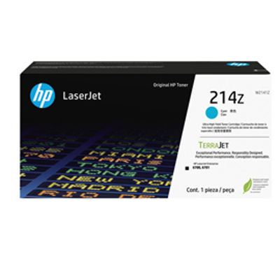 Immagine di HP Cartuccia toner originale ciano ad altissima capacitA' LaserJet HP 214Z [W2141Z]