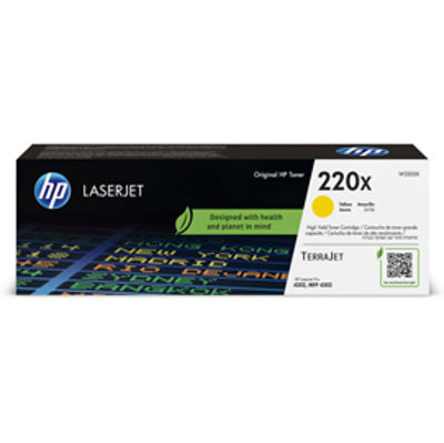 Immagine di HP Cartuccia toner originale giallo LaserJet HP 220X_5.500 pag [W2202X]