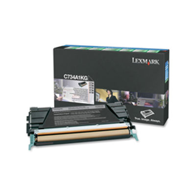 Immagine di Lexmark - Toner - Nero - C734A1KG - return program - 8.000 pag [C734A1KG]