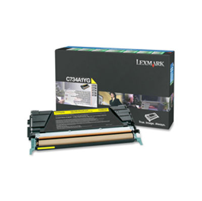 Immagine di Lexmark - Toner - Giallo - C734A1YG - return program - 6.000 pag [C734A1YG]