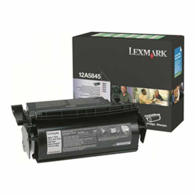 Immagine di Lexmark - Toner - Nero - 12A5845 - return program - 25.000 pag [12A5845]