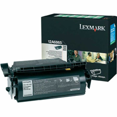 Immagine di Lexmark - Toner - Nero - 12A6865 - return program - 30.000 pag [12A6865]