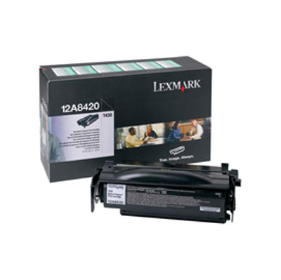 Immagine di Lexmark - Toner - Nero - 12A8420 - return program - 6.000 pag [12A8420]