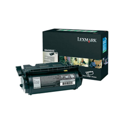 Immagine di Lexmark - Toner - Nero - 64416XE - return program - 32.000 pag [64416XE]