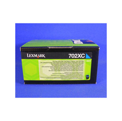 Immagine di Lexmark - Toner - Ciano - 70C2XC0 - return program - 4.000 pag [70C2XC0]