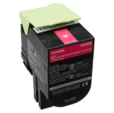 Immagine di Lexmark - Toner - Magenta - 70C2XM0 - return program - 4.000 pag [70C2XM0]