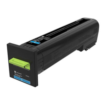 Immagine di Lexmark - Toner - Ciano - 71B2HC0 - return program - 3.500 pag [72K20C0]