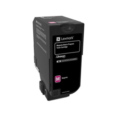 Immagine di Lexmark - Toner - Magenta - 74C20M0 - return program - 3.000 pag [74C20M0]