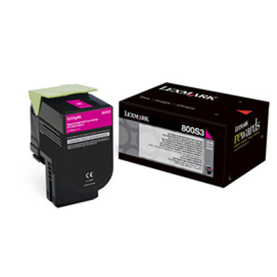 Immagine di Lexmark - Toner - Magenta - 80C0S30 - 2.000 pag [80C0S30]