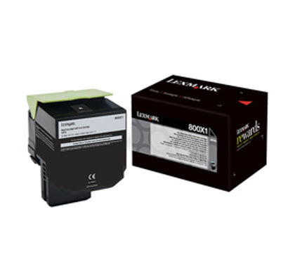 Immagine di Lexmark - Toner - Nero - 80C0X10 - 8.000 pag [80C0X10]