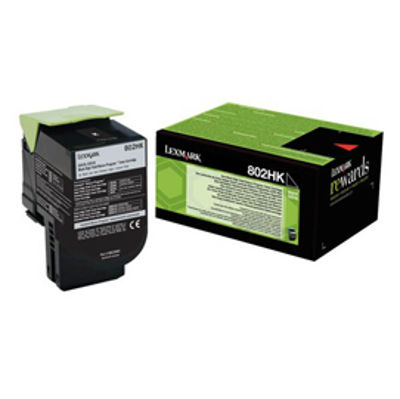 Immagine di TONER 802HK NERO RETURN PROGRAM LEXMARK [80C2HK0]