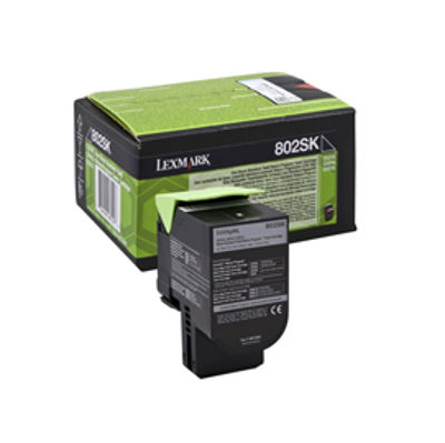 Immagine di TONER 802SK NERO RETURN PROGRAM CAPACITA' STANDARD [80C2SK0]