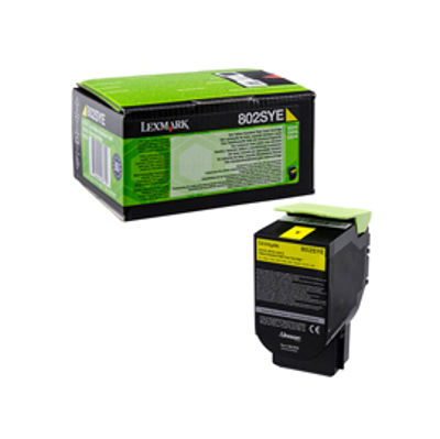 Immagine di Lexmark - Toner - Giallo - 80C2SYE - 2.000 pag [80C2SYE]