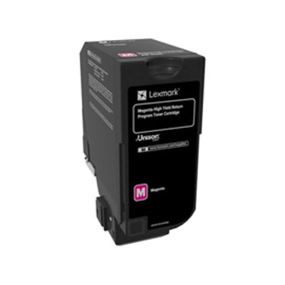 Immagine di Lexmark - Toner - Magenta - 84C2HM0 - return program - 16.000 pag [84C2HM0]