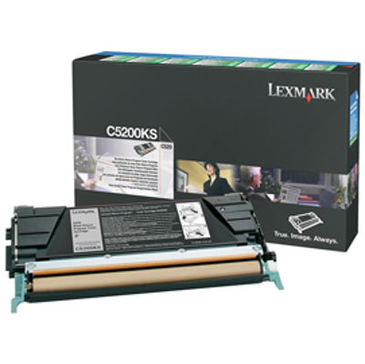 Immagine di Lexmark - Toner - Nero - C5200KS - return program - 1.500 pag [C5200KS]