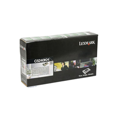 Immagine di Lexmark - Toner - Nero - C5240KH - return program - 8.000 pag [C5240KH]