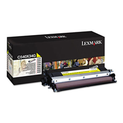 Immagine di Lexmark - Developer unit - Giallo - C540X34G - 30.000 pag [C540X34G]