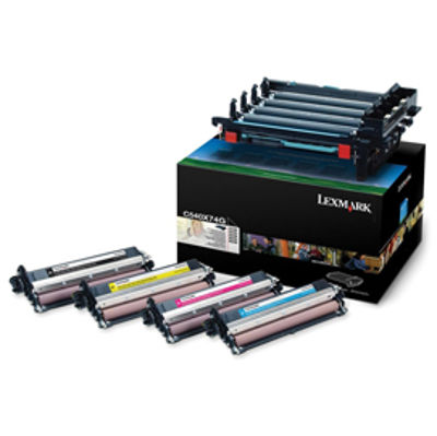 Immagine di Lexmark - Imaging Kit - Nero/colore - C540X74G - 30.000 pag [C540X74G]