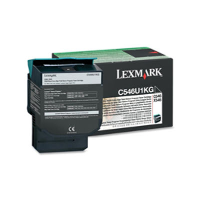 Immagine di Lexmark - Toner - Nero - C546U1KG - return program - 8.000 pag [C546U1KG]