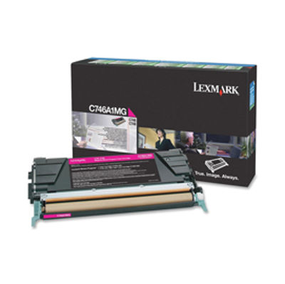 Immagine di Lexmark - Toner - Magenta - C746A1MG - return program - 7.000 pag [C746A1MG]