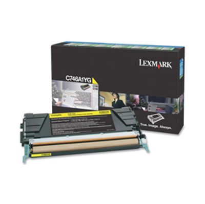 Immagine di Lexmark - Toner - Giallo - C746A1YG - return program - 7.000 pag [C746A1YG]